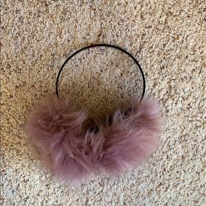 Purple Fluff Earmuffs (Unworn)